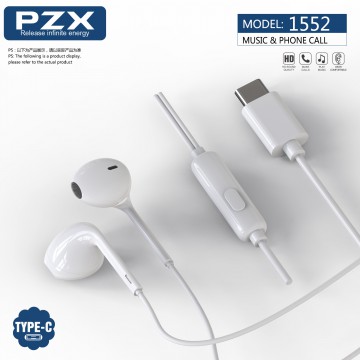 Auriculares PZX 1565 JACK 3.5mm