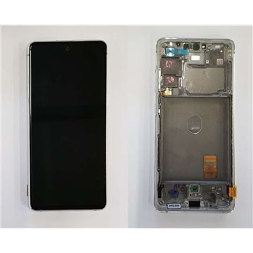 Pantalla Original Con Marco Blanco Samsung S20 FE 5G (G781)