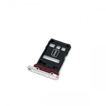 Bandeja porta tarjeta Sim color plata para Huawei P30 Pro