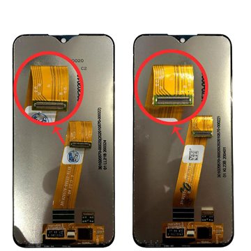 Pantalla Samsung A01 (A015F) Compatible  *CONECTOR ESTRECHO*