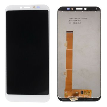 Pantalla completa LCD y táctil color blanco para Alcatel 1S 5024D