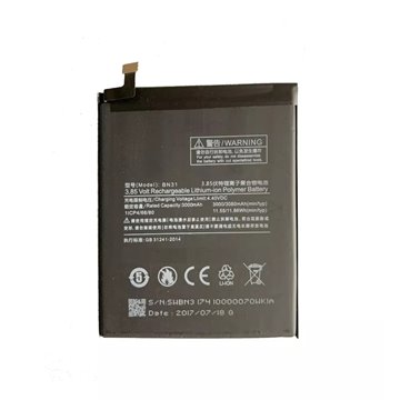 Bateria Xiaomi Redmi Note 5A / Redmi Note 5a Prime BN31