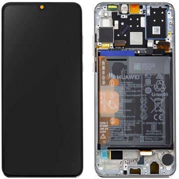 Pantalla P30 lite con marco y bateria color Blanca *ORIGINAL*