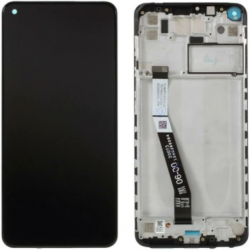 Pantalla con marco Gris Redmi Note 9 *ORIGINAL*