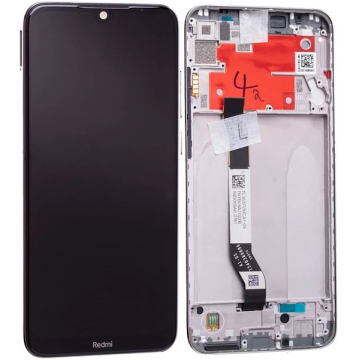Pantalla con marco Plata Redmi Note 8T *COMPATIBLE*