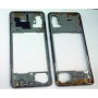 Marco intermedio negro Samsung A71 A715 *PLATA*