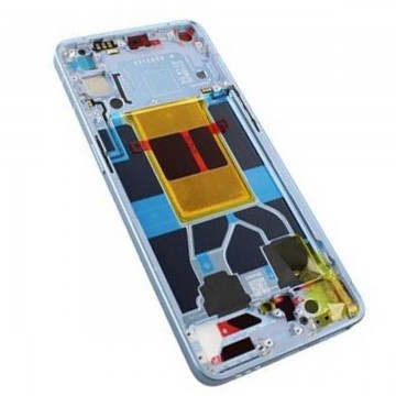 Pantalla Reno 6 5G azul claro con marco *ORIGINAL*