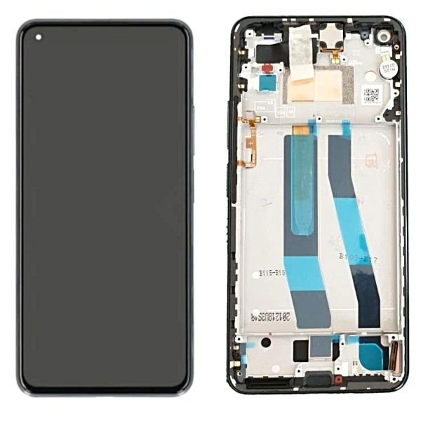 Custodia ONEFLOW Morbida Per Xiaomi Mi 11: Cover In Silicone Blu Opaco Con Doppio Strato E Protezione 360°
