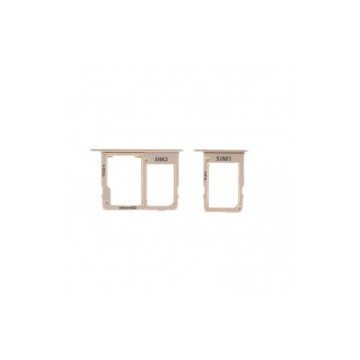 Set de bandejas SIM+SIM2+Micro SD dorada  J6 2018 J600
