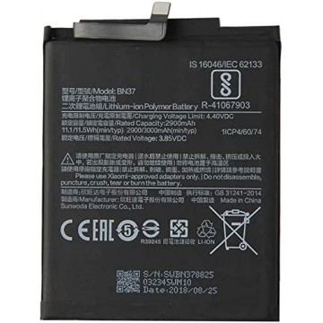 Batería Xiaomi Redmi 6/Redmi 6A *BN37 *