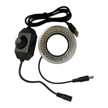 Anillo Luz LED Microscopica Enroscable
