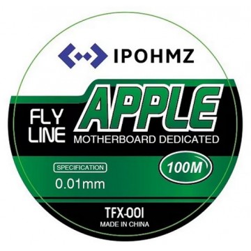Hilo de Cobre bobina de 100m  TFX-001 *0.01MM*