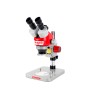 Microscopio Trinocular mecánico, de gran aumento ZOOM HD *R75T-B1*