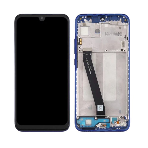 Pantalla Completa Con Marco De Reemplazo Para Xiaomi Redmi 9A, 9AT Y 9C - Color Negro