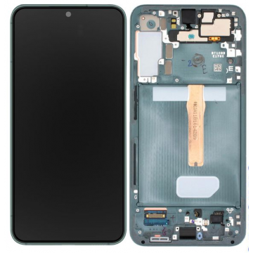 Pantalla con marco verde Samsung S22 S901 *ORIGINAL*