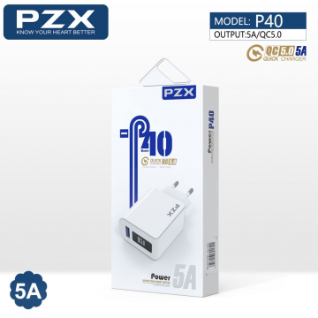 Cargador PD Tipo USB - 5A  Model:P40