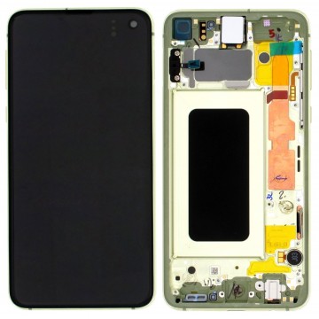 Pantalla con marco amarillo Samsung S10e G970F *ORIGINAL*