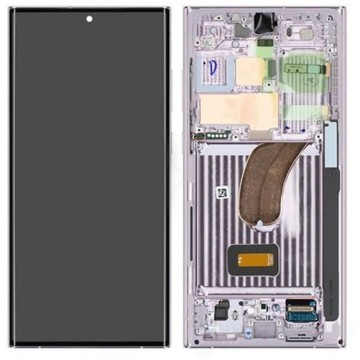 Pantalla con marco Rosa Samsung S23 Ultra S918 *ORIGINAL*