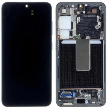 Pantalla con marco Gris Samsung S23 Plus / S916 *ORIGINAL*