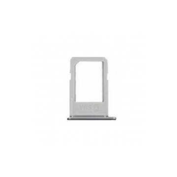 Bandeja SIM plateada  S6 Edge Plus G928F