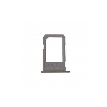 Bandeja SIM gris-negra  S6 Edge Plus G928