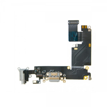 Flex Conector Carga + Micro  iPhone 6 Plus Negro