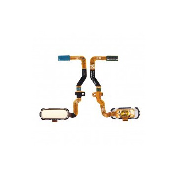 Flex con botón de menú dorado  S7 G930F