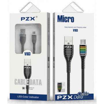 Cable Tipo micro con Led 3A Model:V183