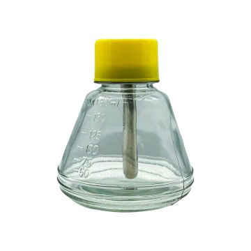 Bote Dispensador Liquido Limpiador o Alcohol - Cristal