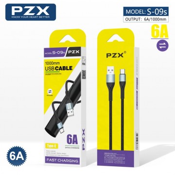 Cable Tipo Usb a C Nylon 6A Model: S-09S
