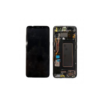Pantalla completa con marco  S8 Plus G955 negra 