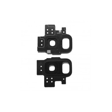 Embellecedor negro con lente de cámara  S9 G960F/S9 Duos