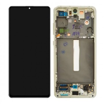 Pantalla con marco Verde Samsung S21 FE G990  *ORIGINAL*
