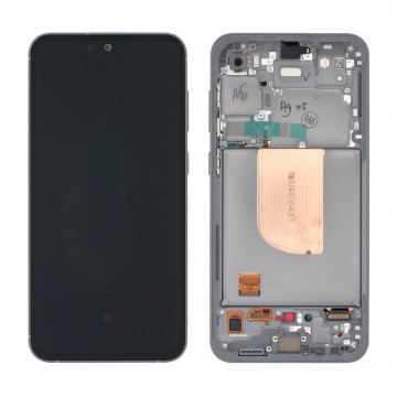 Pantalla con marco blanco Samsung S23 FE S711B *ORIGINAL*