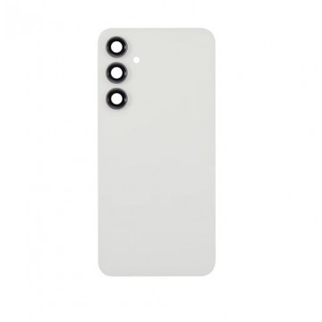 Tapa con cristal de camara Samsung S23 FE *BLANCO*