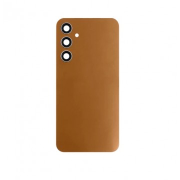 Tapa con cristal de camara Samsung S23 FE *NARANJA*