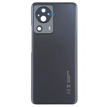 Tapa Sin Cristal de Camara Xiaomi 13 Lite *NEGRO*