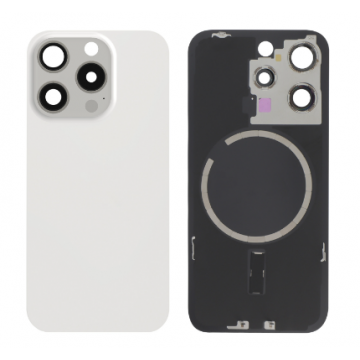 Tapa trasera IPhone 15 Pro *TITANIO BLANCO*