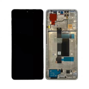 Pantalla con marco Blanco Redmi Note 13 Pro 5G / Poco X6 5G *ORIGINAL*