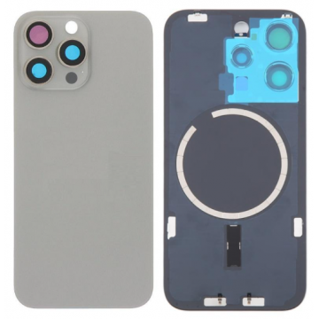 Tapa Trasera IPhone 16 Pro Max *TITANIO NATURAL*