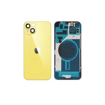 Tapa trasera Con Soporte IPhone 14 - *Amarilla*