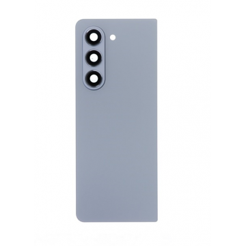 Tapa Con Cristal De Camara Samsung Z Fold 5 F946B *AZUL*