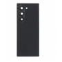 Tapa Con Cristal De Camara Samsung Z Fold 5 F946B *NEGRO*
