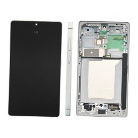 Pantalla con marco plata Samsung S25 Ultra S938 *ORIGINAL*