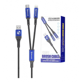 Cable Magico 2 en 1 USB a Tipo C / Lightning Mechanic Cable Magico 2 en 1 USB a Tipo C / Lightning Mechanic