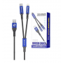 Cable Magico 2 en 1 USB a Tipo C / Lightning Mechanic
