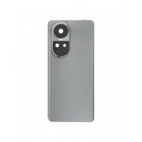 Tapa Con Cristal De Camara Oppo Reno 10 *NEGRA*