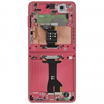 Pantalla con marco rojo coral Samsung Z Flip 7 F766 *ORIGINAL*