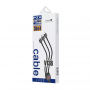 Cable de Nylon 3 en 1 - 3.1A - 1200MM Model: V136