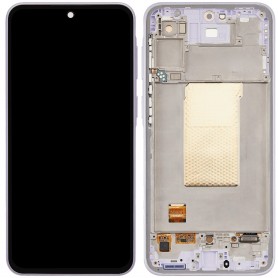 Pantalla con marco blanco Samsung A37 5G A376 *ORIGINAL*